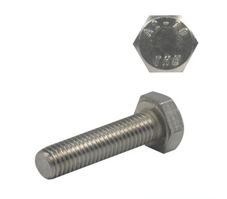 SET SCREW HEX HD SS304 BSW 1/2 X 2 1/4 S/O